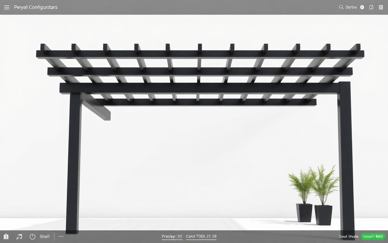 A Pergola Configurator for Higher Sales Efficiency