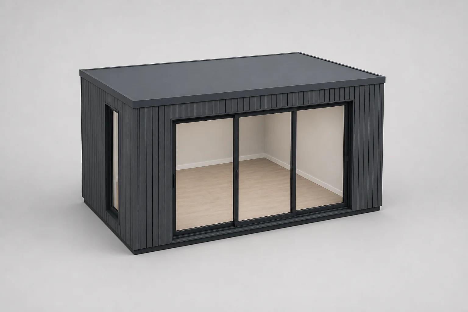 3D view of a configurable pergola used to explain New Zealand: custom 3D configurator software and rollout.